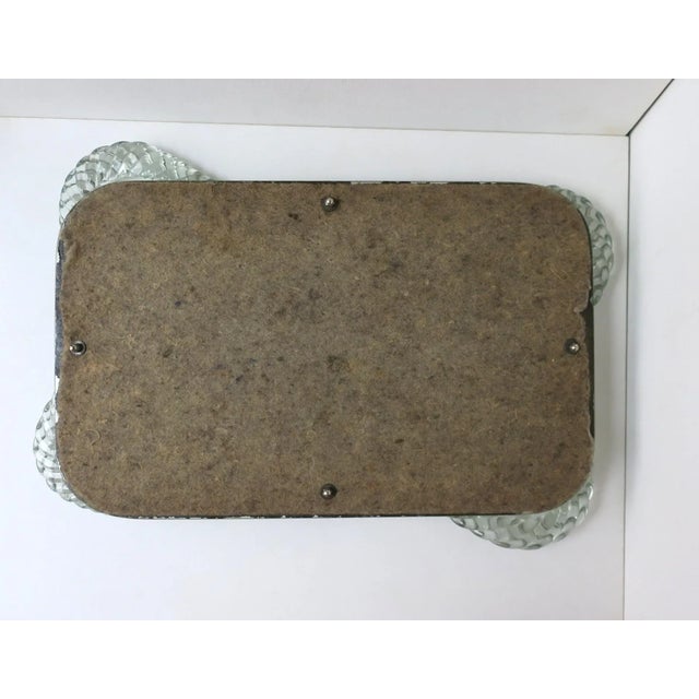 Italian Murano Art Glass Vanity Mirror Tray Venini Attrib. For Sale - Image 13 of 13