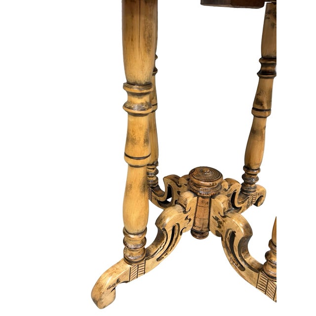 19th Century Swedish Pine Oval Pedestal Table For Sale In Houston - Image 6 of 10