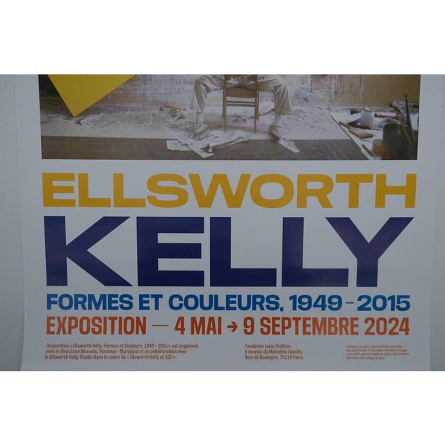 L'Artiste Dans Son Atelier Poster after Ellsworth Kelly For Sale - Image 5 of 6