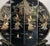 Chinoiserie Chinoiserie Black Lacquer Inlaid Room Divider Screen For Sale - Image 3 of 12