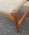 Wood Mid-Century Spottrup Danish Modern Teak and Upholstered Stool For Sale - Image 7 of 9