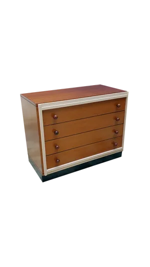 Vintage Italian Wooden Chest of Drawers, 1960s