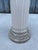 Ceramic Vintage Ceramic Flower Column with Leaf and Flower Relief, 1960s For Sale - Image 7 of 13