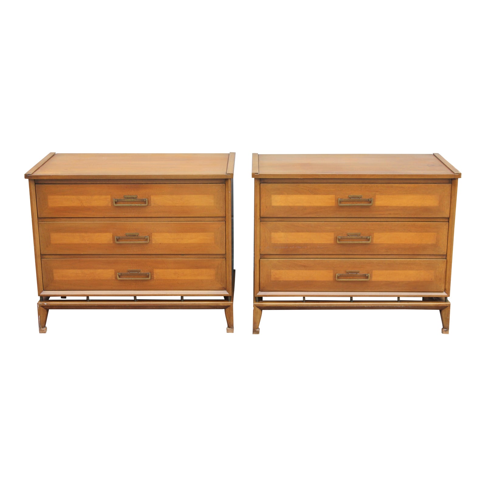 MidCentury Bachelor Chests Nightstands A PAir Chairish