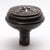 French 1900s Louis XIV Sargent Cast Iron Black 4 Fold Door Knob For Sale - Image 3 of 4