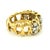 1980s Vintage Italian 18k Gold Diamond Openwork Ring, 2.20 Carats, Circa 1980, Size 6.75 For Sale - Image 5 of 17
