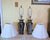 1990s Ethan Allen Hollywood Regency Cobalt Blue Ginger Jar Table Lamps, a Pair For Sale - Image 10 of 12