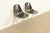 Herman Miller Charles & Ray Eames for Herman Miller DSS Seal Brown Stacking Shell Chairs | Pair For Sale - Image 4 of 17