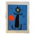 Antique Silk Screen Print of Miro's Personage, Vintage, Signed For Sale