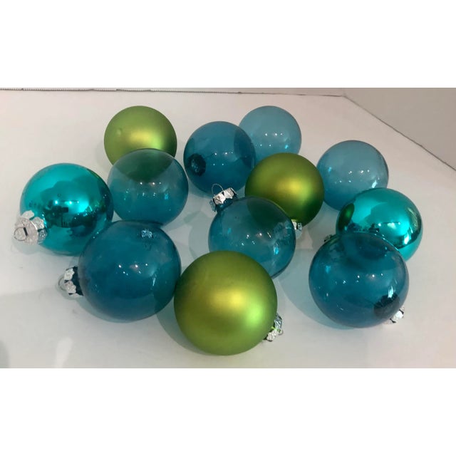 Vintage Christmas Decoration Balls - Set of 12 For Sale In Miami - Image 6 of 10