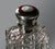 20th Century Baccarat Crystal Pocket Bottle with Silver Cap, France For Sale - Image 4 of 5