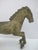 Vintage Chinese Bronze Han Dynasty Style Galloping Horse Statue Figurine For Sale - Image 10 of 10