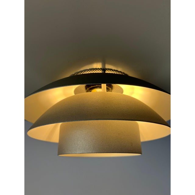Gray DE-LUX Grey Louvered Lamp from Design Light For Sale - Image 8 of 11
