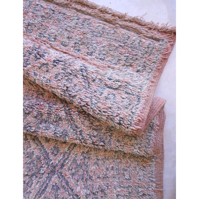 Textile Authentic Handmade Beni MGuild Rug - 12.7 X 7.3 Ft For Sale - Image 7 of 8