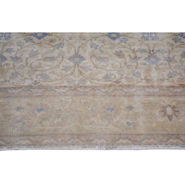 Vintage Turkish Anatolian Hand Knotted Wool Rug, 4'x5'9'' For Sale - Image 4 of 5