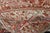 Gray Green, Taupe Border, Soft Red Heriz With Geometric Medallion 11'6 X 14'5 For Sale - Image 15 of 16