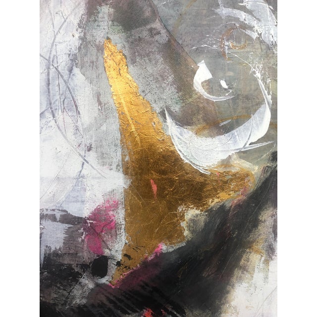Contemporary Barbara Schauß, Klimt's Heart, Acrylic on Canvas For Sale - Image 3 of 6
