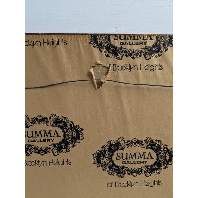 Wood 1920s Pencil Illustration by James H. Lowell – Signed & Framed For Sale - Image 7 of 7