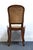 High End Vintage Country French Provincial Solid Cherry Cane Back Dining Side Chair For Sale In Kansas City - Image 6 of 9