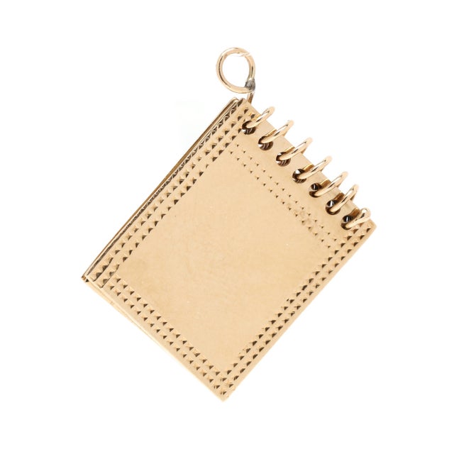 Length: 3/4 in. Width: 7/8 in. Weight: 3.6 dwts. / 5.6 grams Stamps: "14k" SKU: P2049 A Couple Of Things to Note: * This...