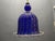 Murano Cobalt Blue Glass Pendant Light, Italy, 1980s For Sale - Image 9 of 13