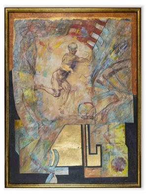 Unknown, The Vortex of Confusion, Oil Painting, 1970s