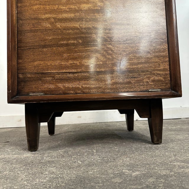 Mid 20th Century Milo Baughman for Drexel Nightstand For Sale - Image 5 of 12