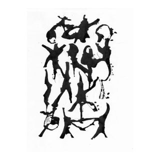1991 Mark Dorman Abstracted Dancers Painting For Sale