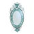 Early 20th Century Venetian Glass Mirror - Etched & Reverse Painted For Sale