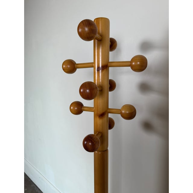 Mid-Century Modern Vintage 1970's Charlotte Perriand French Coat Rack For Sale - Image 3 of 9