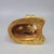 Gilt Bronze Qilin Paperweight – 3.9" Mythical Beast Sculpture With Scale Detail For Sale - Image 9 of 9