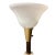 1940s 1940's Mid-Century Modern Large White Ceramic Table Lamp For Sale - Image 5 of 9