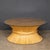 A good sized wheat sheaf coffee table by American designer John McGuire with the iconic bamboo base and glass top, 1970s....