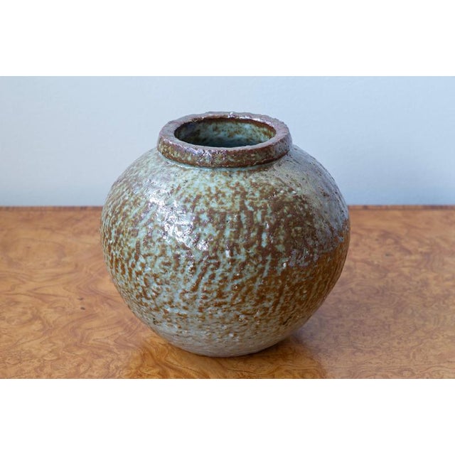 Large Chamotte Vase from Gunnar Nylund, 1930s For Sale - Image 12 of 13