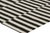 Rug & Kilim’s Contemporary Kilim With Textural Black and White Stripes For Sale In New York - Image 6 of 7