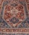Early 20th Century Antique Persian Shiraz Rug Tri-Medallion Geometrics in Rusty Orange and Blue** For Sale - Image 5 of 14