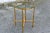 Chinoiserie Mid 20th Century Chinoiserie Style Faux Bamboo Iron Tea Table For Sale - Image 3 of 4