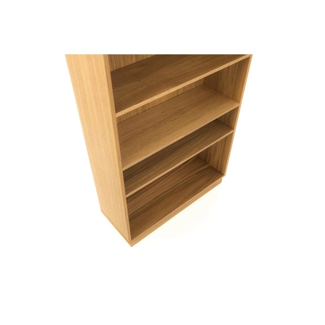 Scandinavian Oak Bookcase For Sale - Image 6 of 7