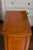 Pair of 1820s Italian Neoclassical Carved Walnut Bedside Tables with Banding For Sale - Image 12 of 12