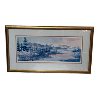 James Harvey Taylor Still of Evening Lithograph, Certificate For Sale