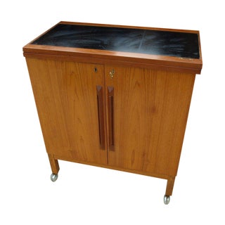 Mid-Century Danish Modern Torbjørn Afdal Dry Bar For Sale