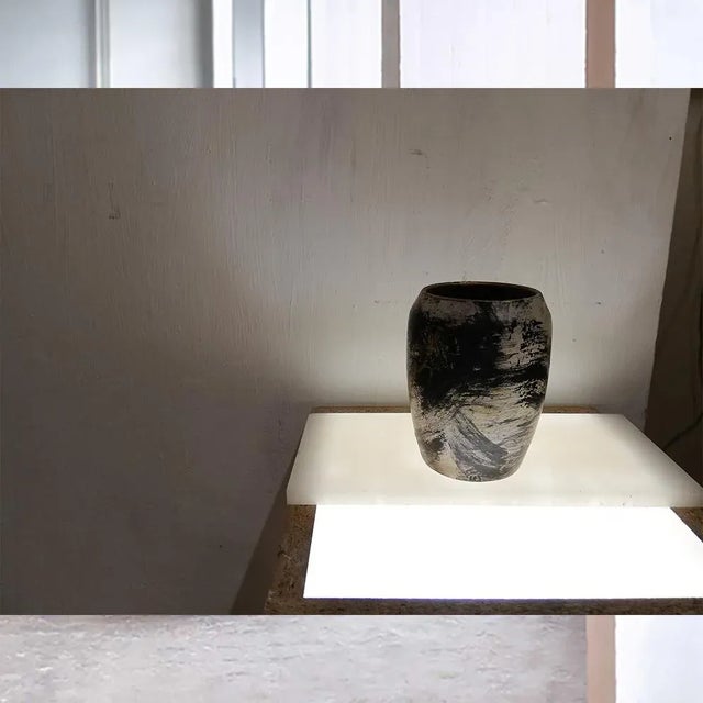 Mid-Century Italian Ceramic Candleholder by R. Rolli For Sale - Image 4 of 9