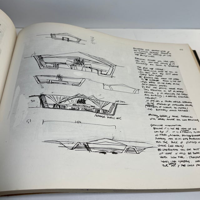 Silver 1971 Sketchbooks of Paolo Solari Book For Sale - Image 8 of 13