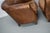 Vintage Dutch Cognac Colored Leather Club Chairs, Set of 2 For Sale - Image 14 of 18