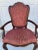 French Provincial 1990s Set of 2 Century Furniture French Provincial Mahogany Captains Chairs For Sale - Image 3 of 13