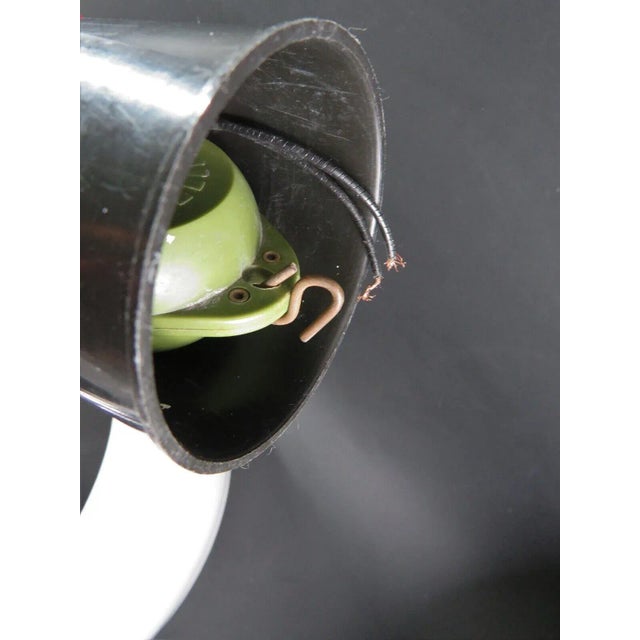 Metal Guzzini Italy Ceiling Lamp 1970 For Sale - Image 7 of 8