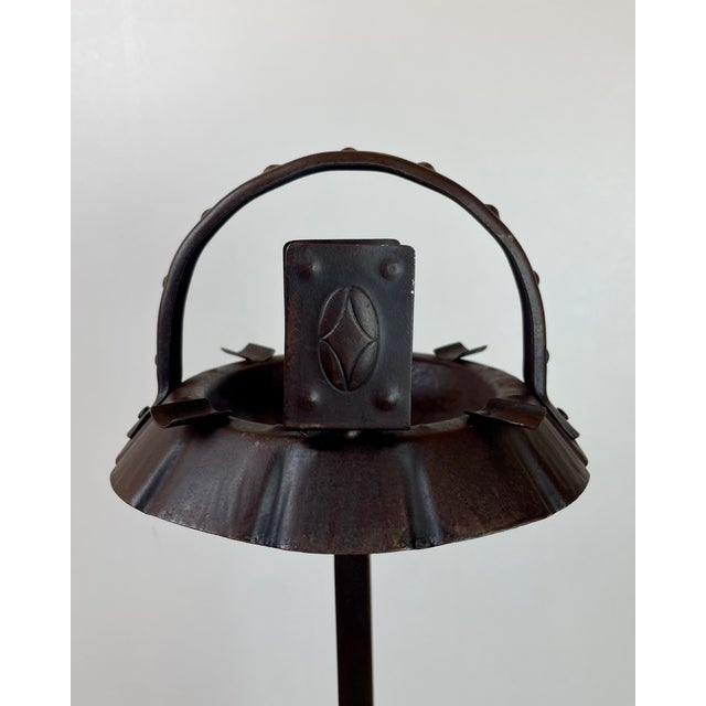 1900 - 1909 Arts and Crafts Standing Ashtray by Hugo Berger as Goberg, Germany, 1900s For Sale - Image 5 of 18