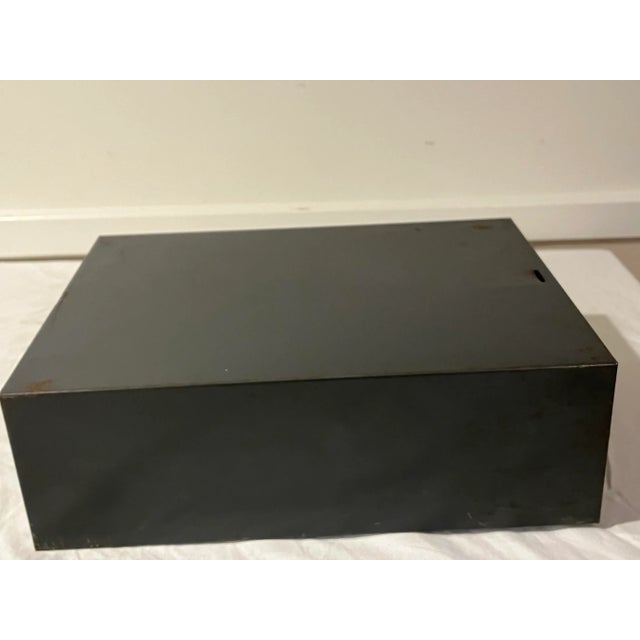 1960s Vintage Metal Interlocking Cabinet For Sale - Image 6 of 9