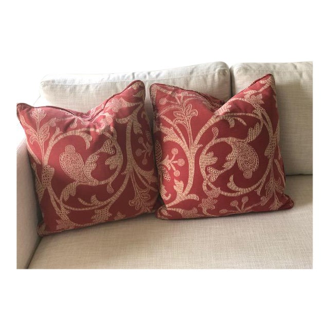 Custom Made Throw Pillows A Pair Chairish