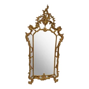 Tall Venetian Style Giltwood Mirror